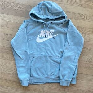 Nike women’s Blue Hoodie size medium like new!